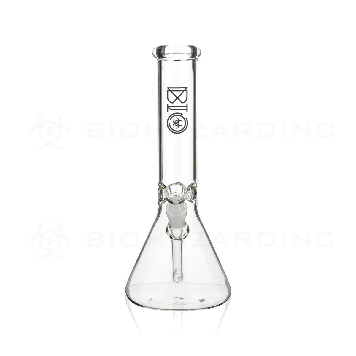 BIO Glass | 12" 50mm x 5mm Classic Beaker Water Pipe | Black