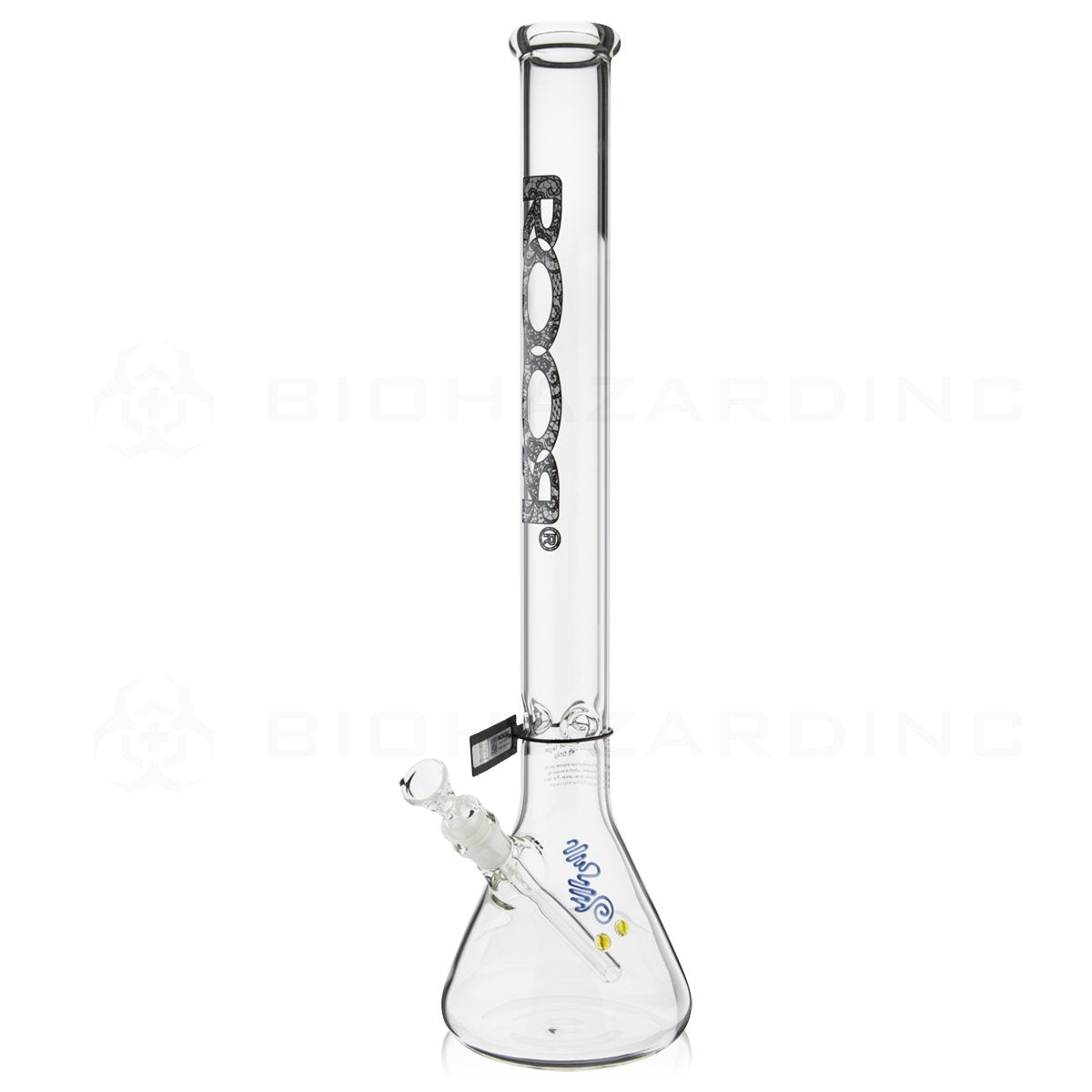 RooR® | 22" 50mm x 5mm Classic Beaker Water Pipe | Lace Logo