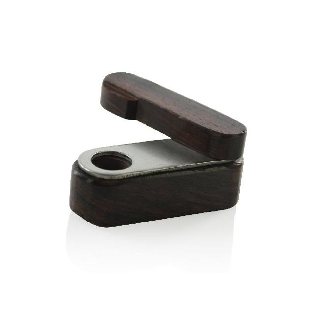 Wooden Monkey Hand Pipe with Stash | 2.5 inch | 5 Pack