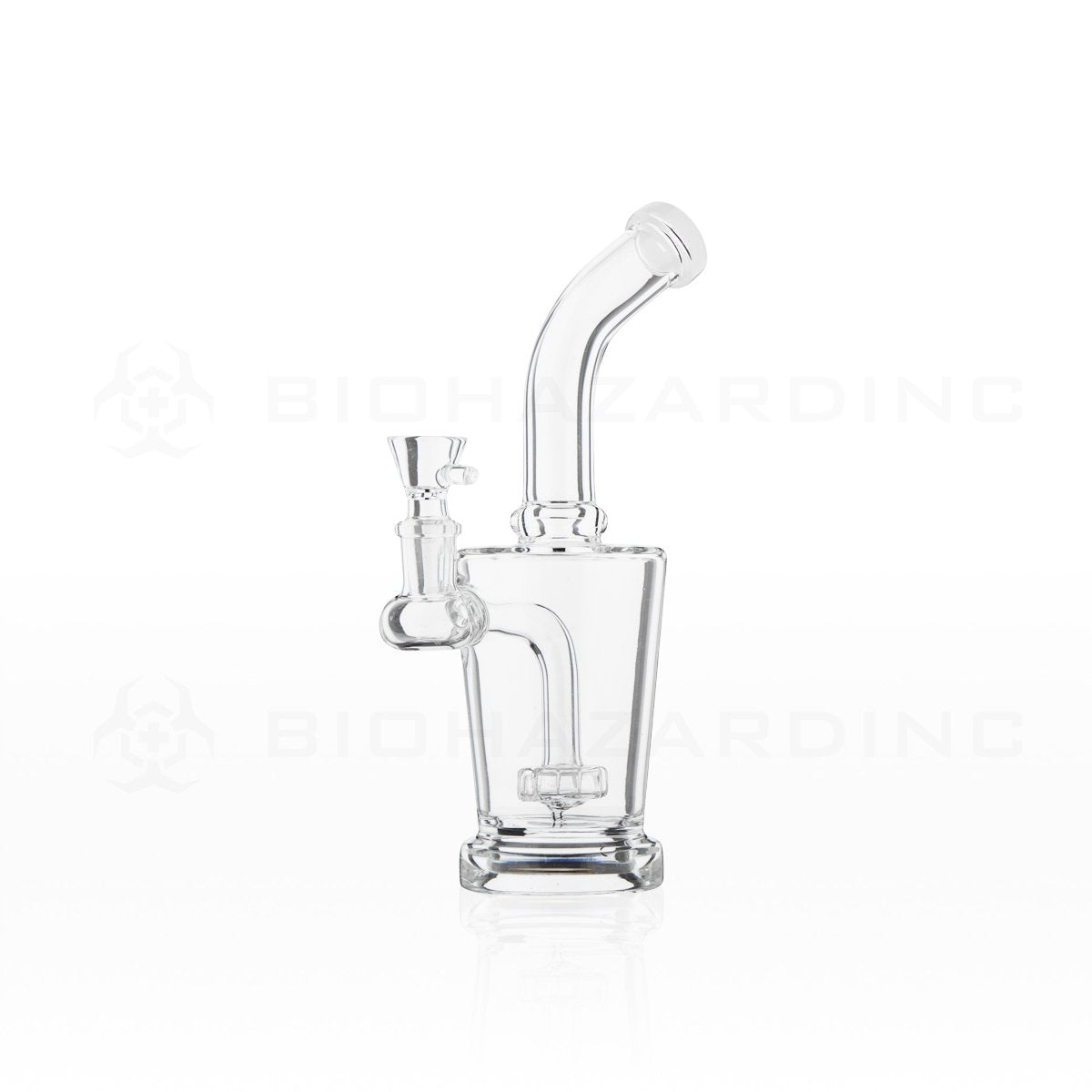8" Tapered Base Water Pipe | Assorted Trim Colors