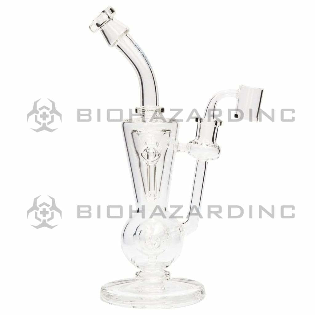 Bio Glass Glass Dab Rig 11" BIO VERTEX Rig - Blue