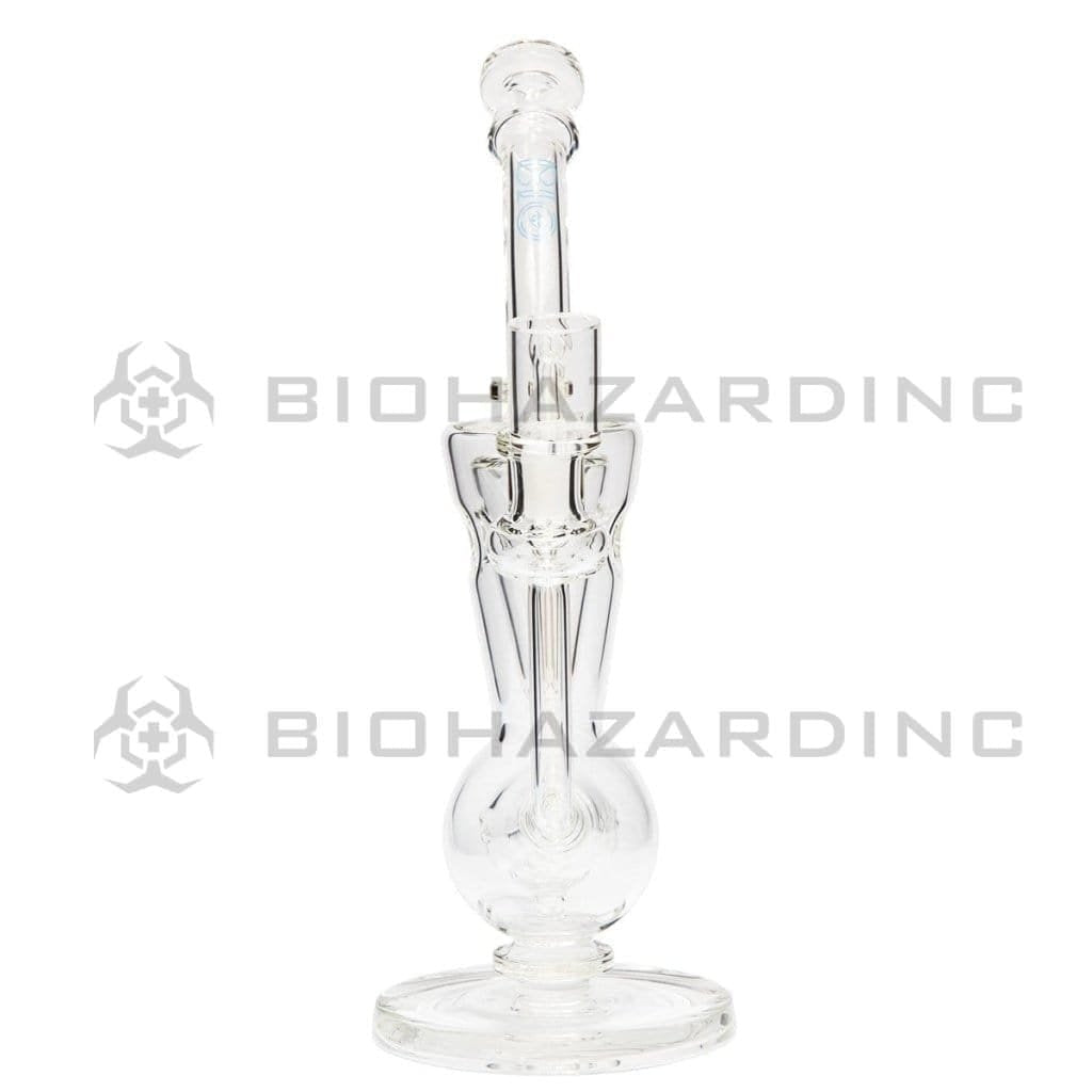 Bio Glass Glass Dab Rig 11" BIO VERTEX Rig - Blue