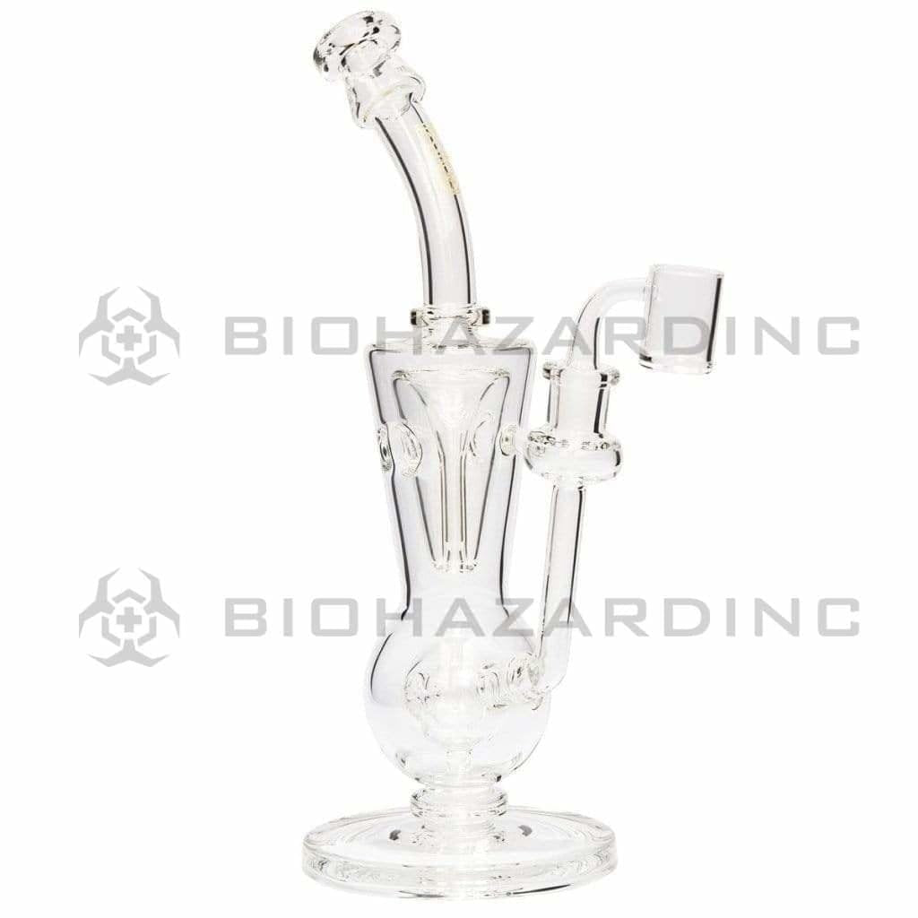 Bio Glass Glass Dab Rig 11" BIO VERTEX Rig - Gold