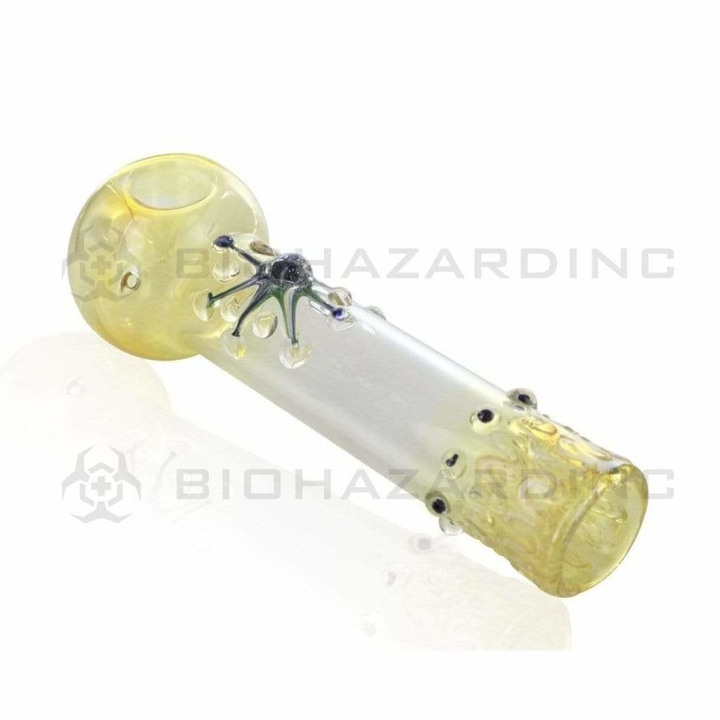 Biohazard Inc Steamroller Pipe 11" Fumed Steamroller w/ Design