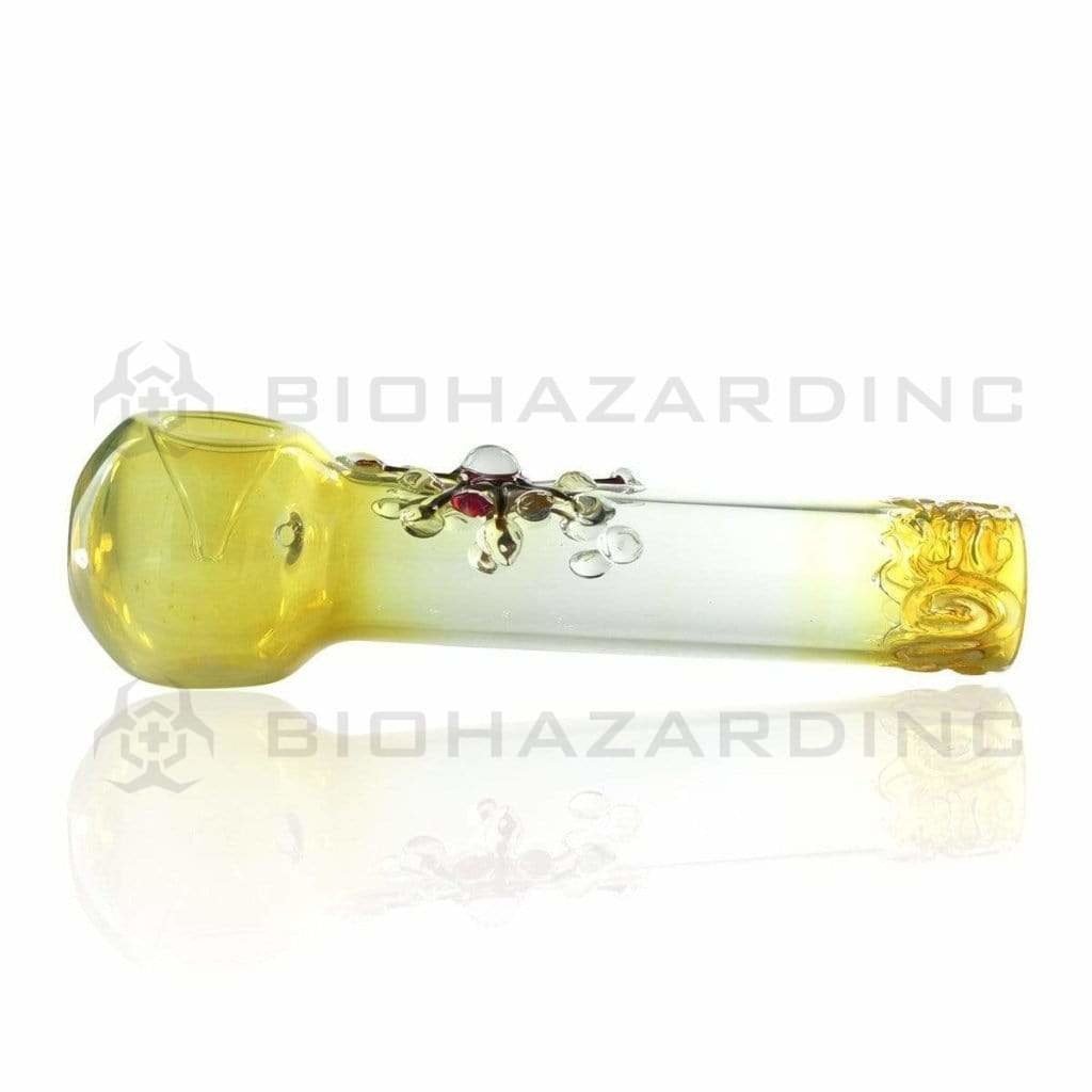 Biohazard Inc Steamroller Pipe 11" Fumed Steamroller w/ Design