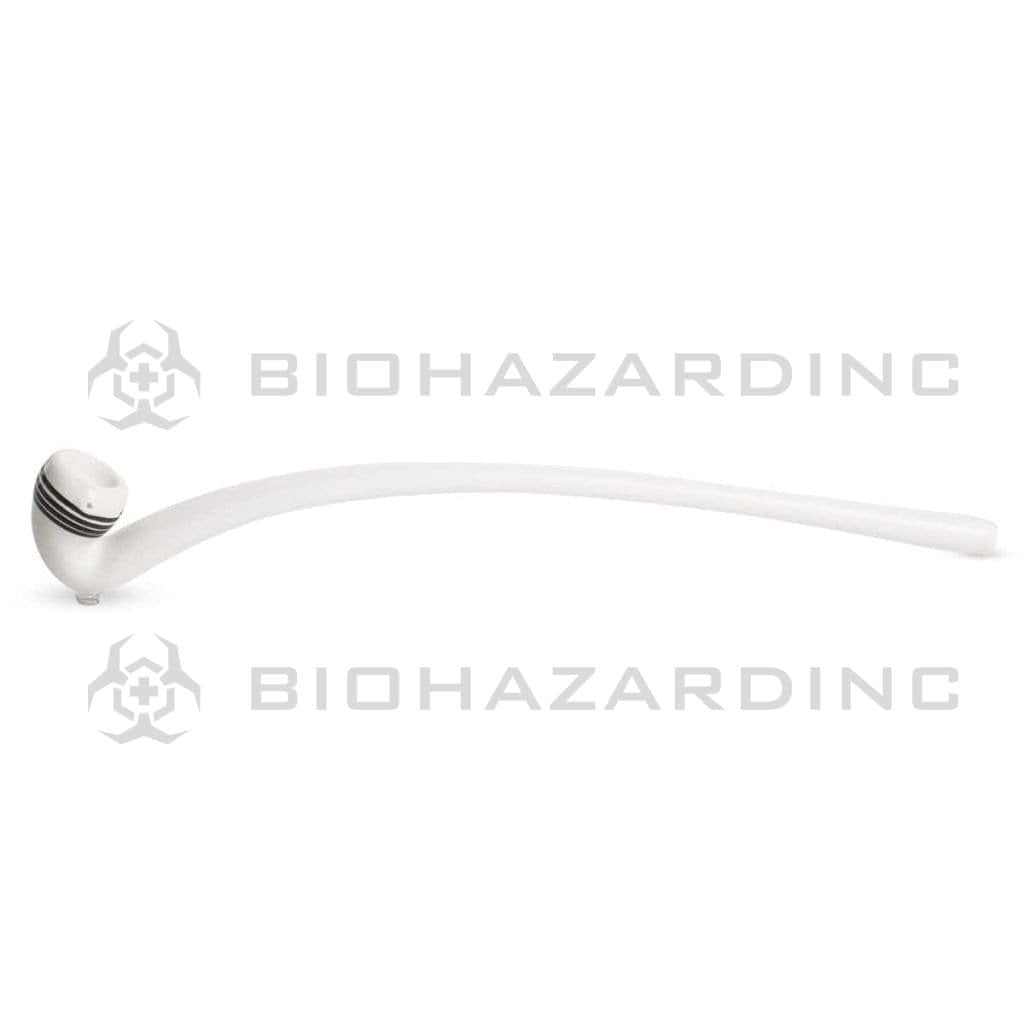 Biohazard Inc Sherlock Hand Pipe 14" Gandalf Pipe - White