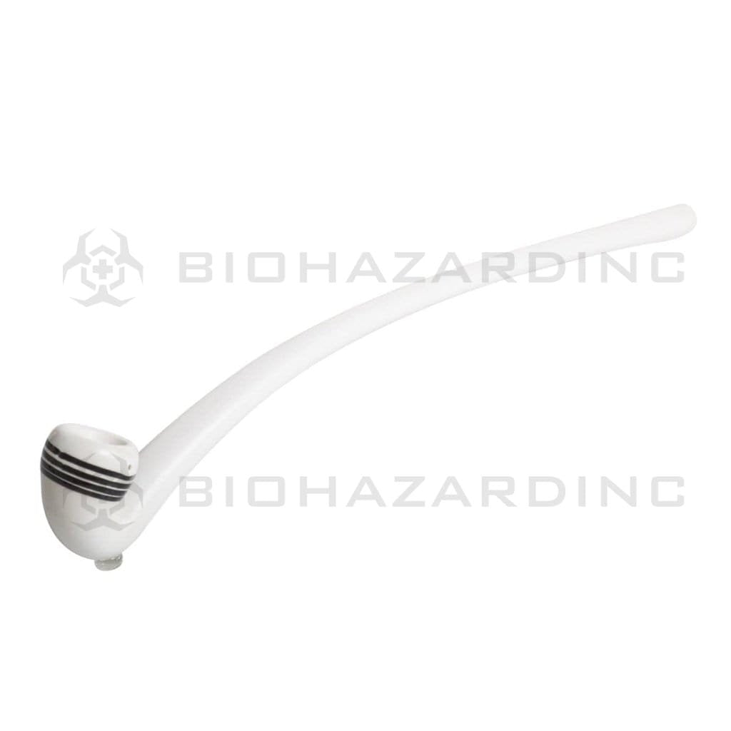 Biohazard Inc Sherlock Hand Pipe 14" Gandalf Pipe - White