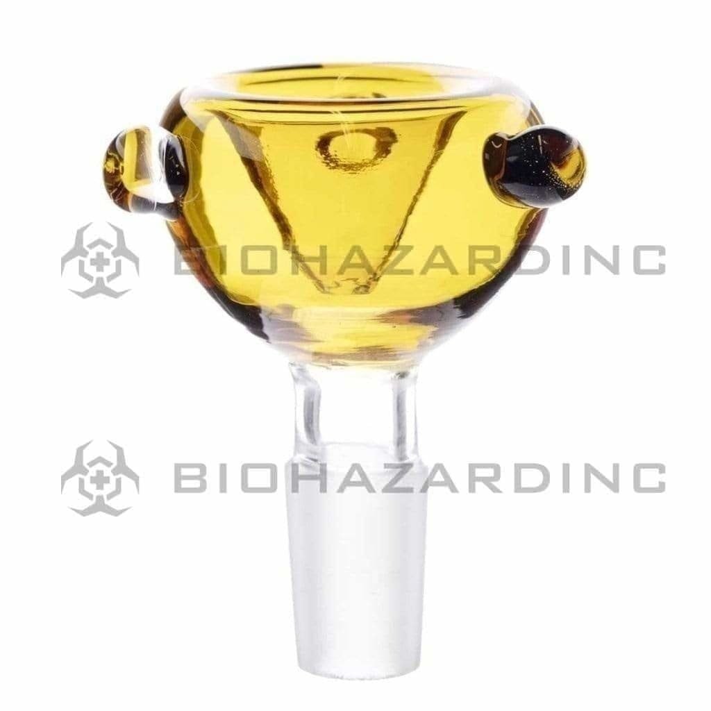 Biohazard Inc 14mm Bowl 14mm Bowl - Amber