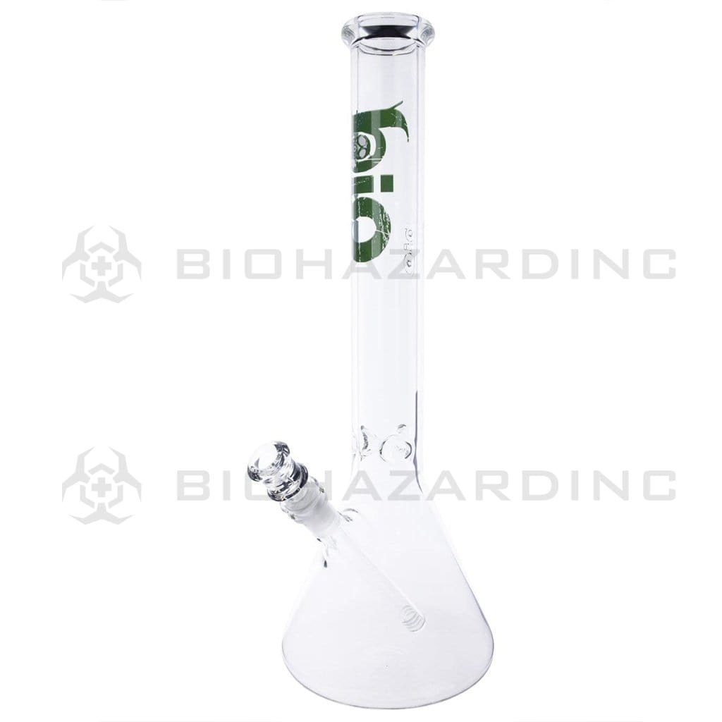 Bio Glass Glass Bong 16" BIO Beaker Bong - Green
