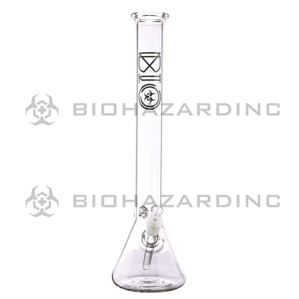 Bio Glass Glass Bong 18" BIO 50mm Beaker - Black