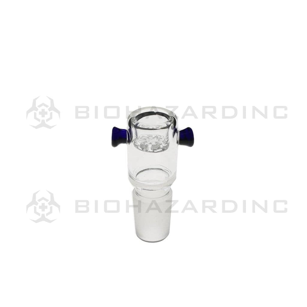 Biohazard Inc 19mm Bowl 19mm Screen Bowl - Blue Handles