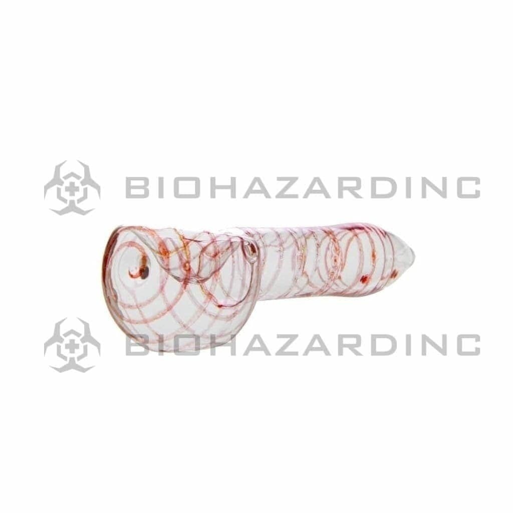 Biohazard Inc Glass Hand Pipe 2-3" Peanut Glass Hand Pipe - 100 Count