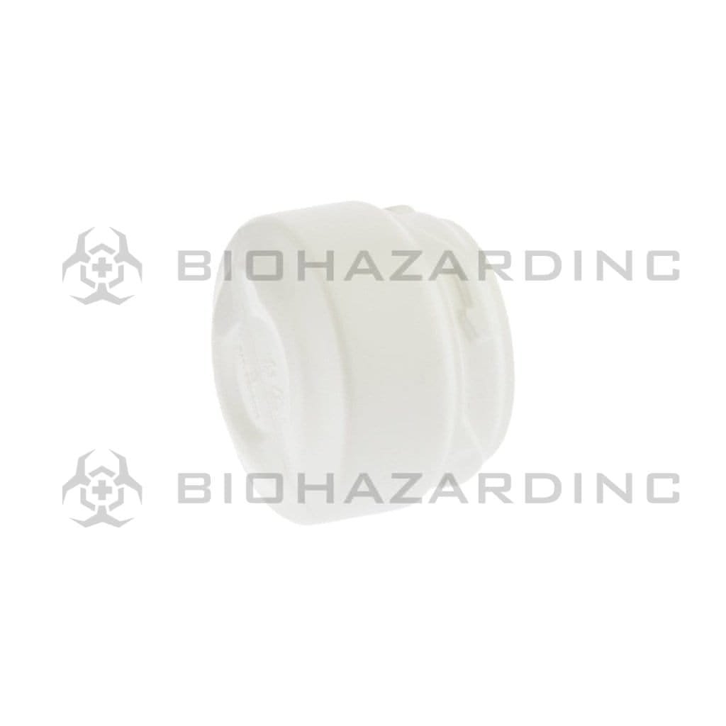 Biohazard Inc Child Resistant Jar 20 Dram Horizon Jar - 53mm - White - 477 Count