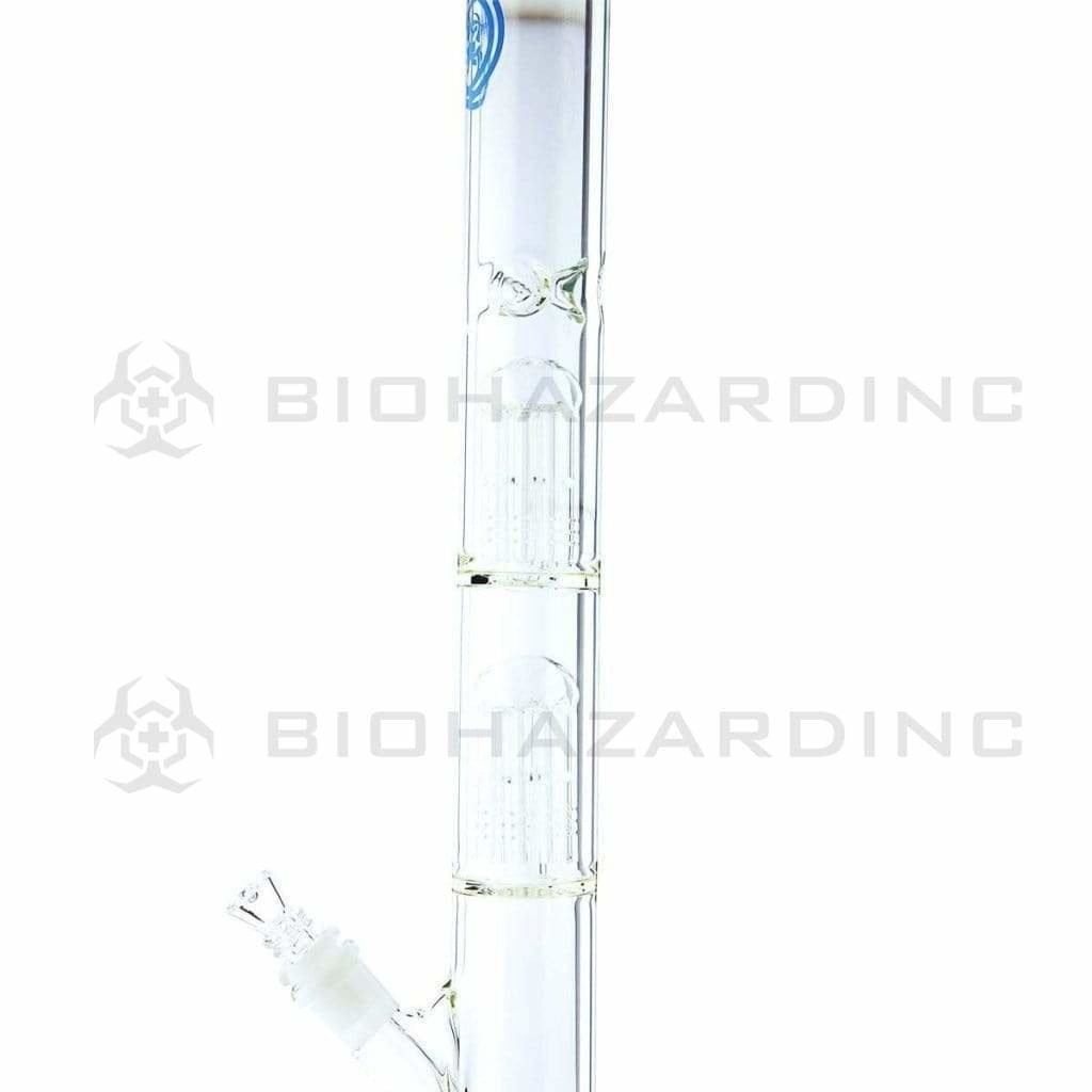 Bio Glass Glass Bong 22" BIO Double 10 Arm Tree Straight- Blue