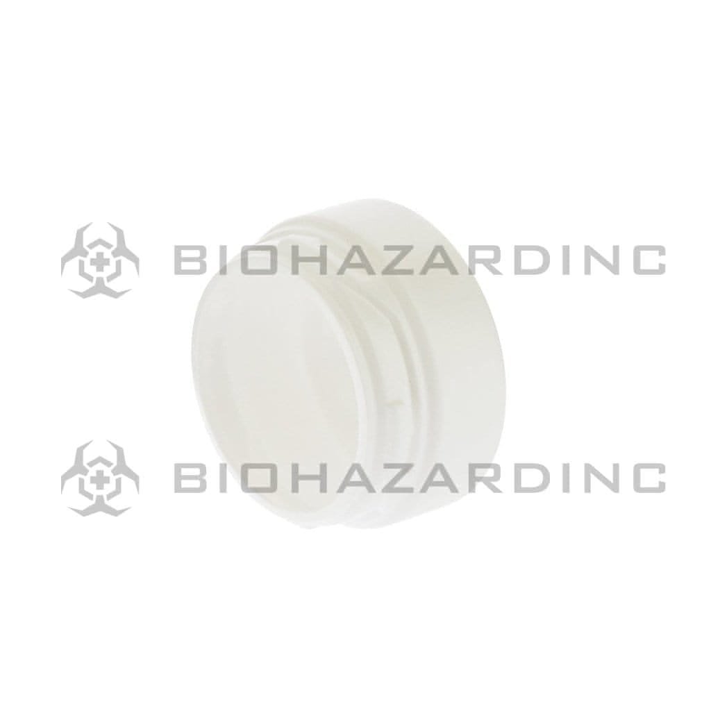 Biohazard Inc Child Resistant Jar 30 Dram Horizon Jar - 70mm - White - 324 Count