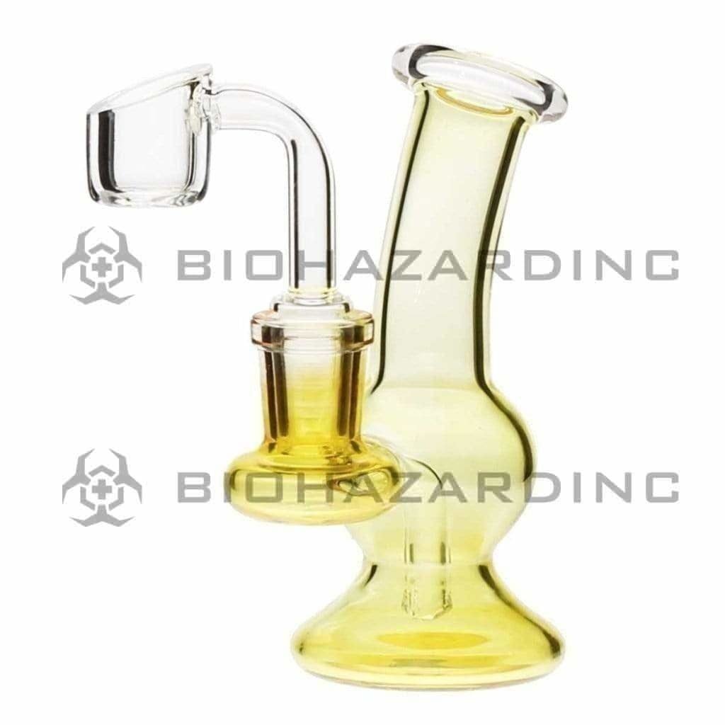 Biohazard Inc Glass Dab Rig 4" Bubble Banger Hanger w/ Banger - Fume