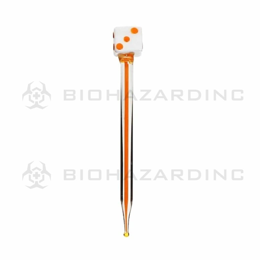 Biohazard Inc Dab Stick Tool 4" Dice Dabber Assorted Colors - 4 Count