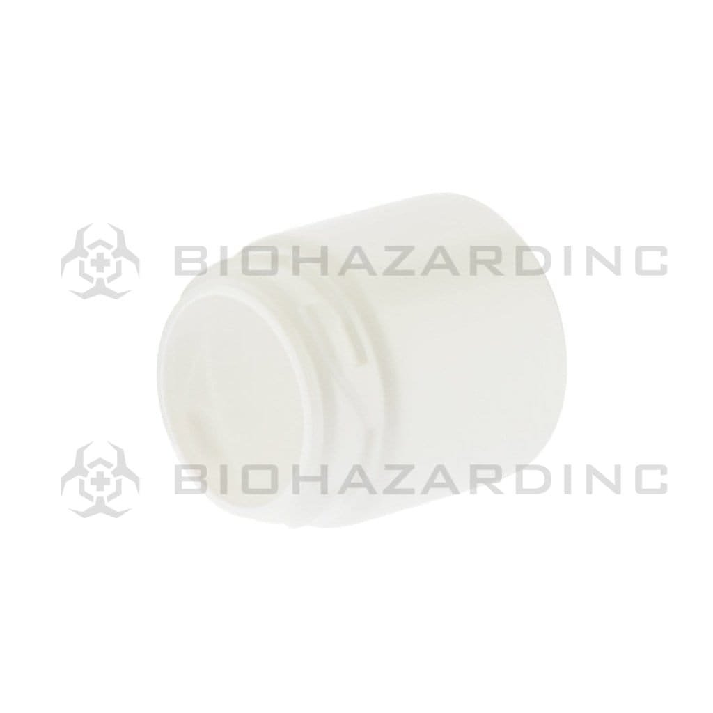 Biohazard Inc Child Resistant Jar 40 Dram Horizon Jar - 53mm - White - 318 Count