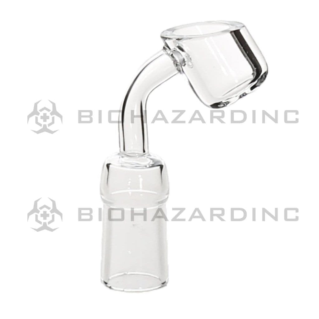 Biohazard Inc Quartz Banger 45° Heavy Wall Quartz Banger - 14mm Female