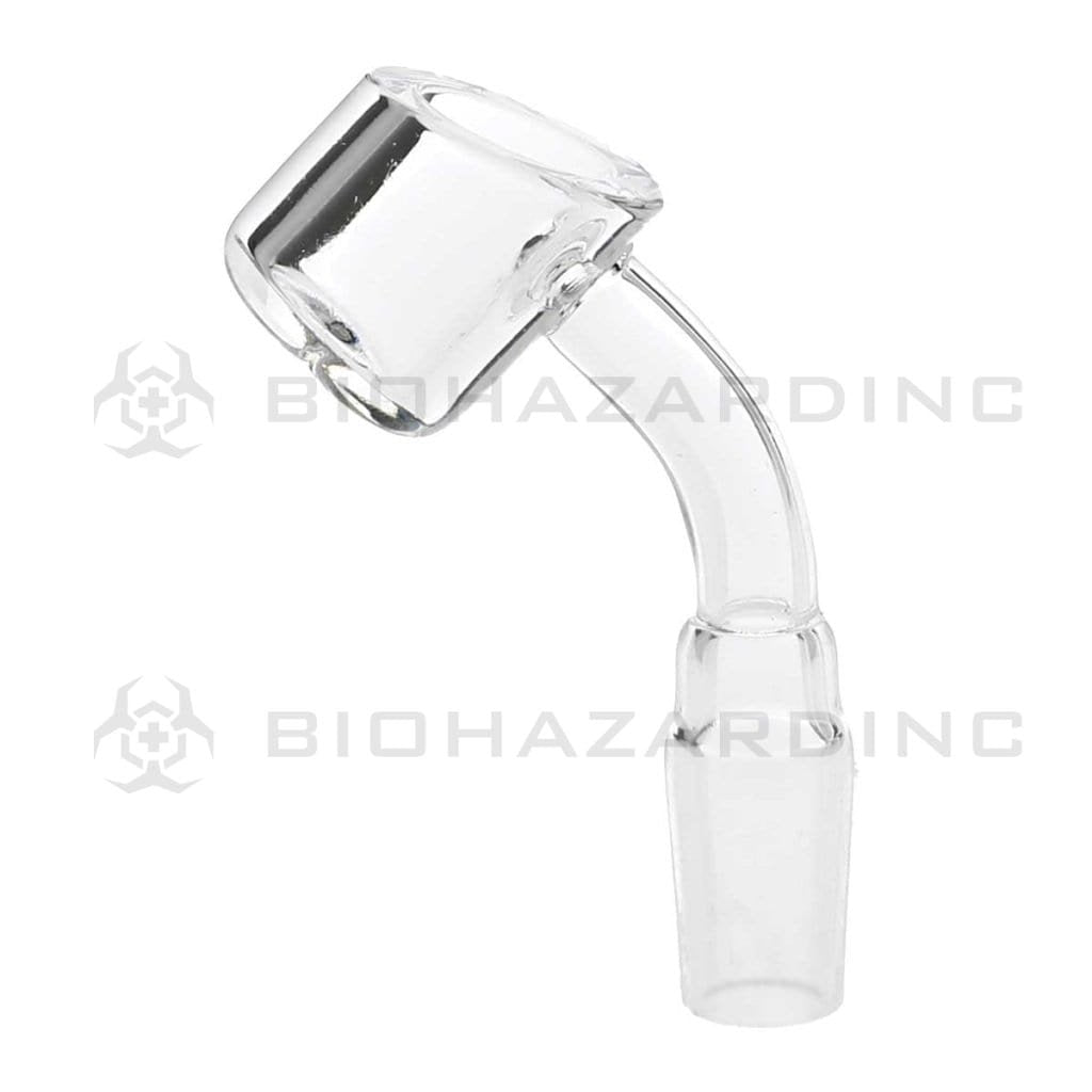 Biohazard Inc Quartz Banger 45 % Heavy Wall Quartz Banger - 14mm Male
