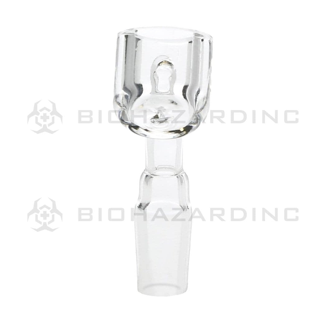 Biohazard Inc Quartz Banger 45 % Heavy Wall Quartz Banger - 14mm Male
