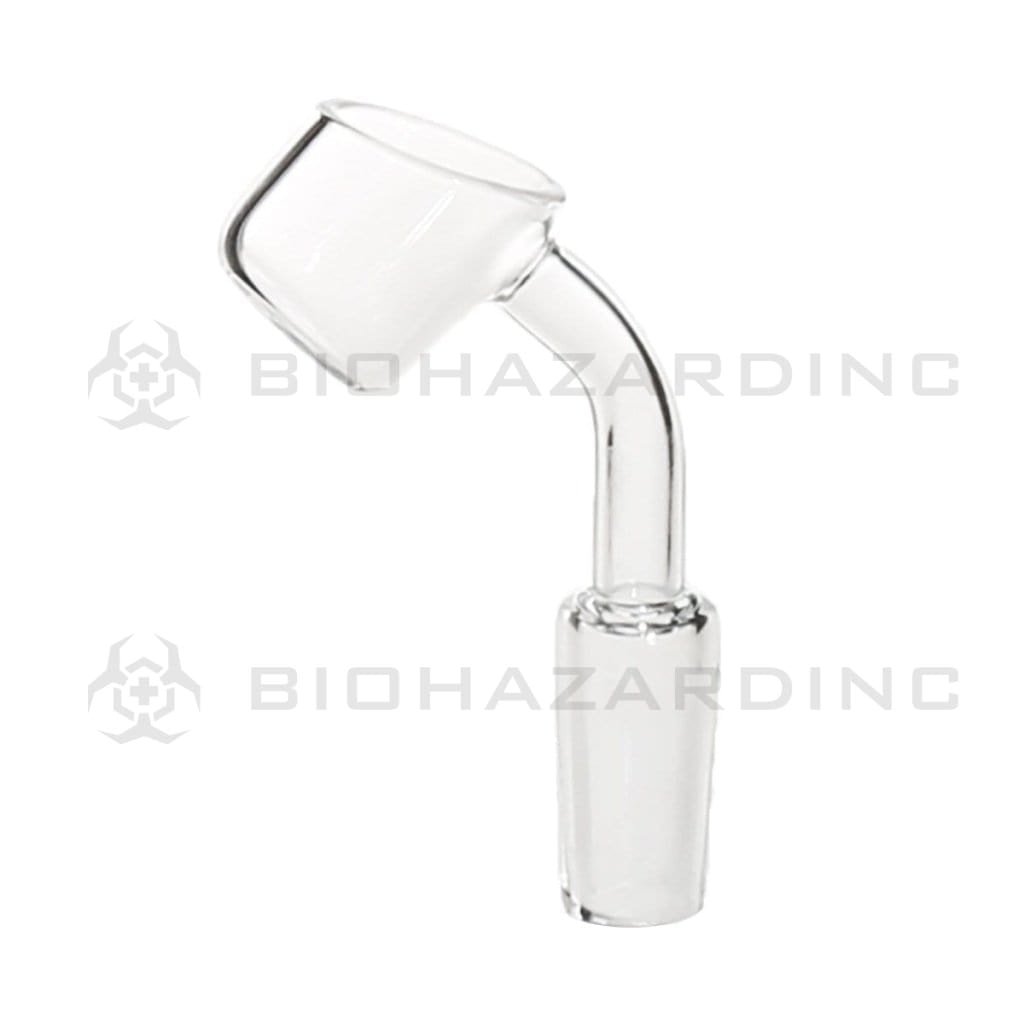 Biohazard Inc Quartz Banger 45° Quartz Banger - 14mm Male
