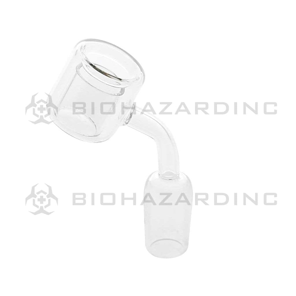 Biohazard Inc Quartz Banger 45° Quartz Banger 2mm Thermal - Male 19mm (3 Pack)