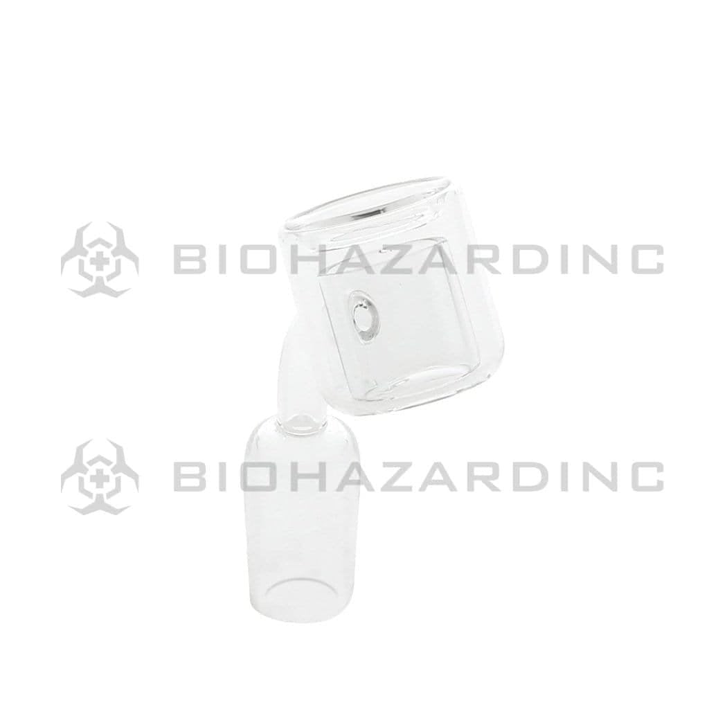 Biohazard Inc Quartz Banger 45° Quartz Banger 2mm Thermal - Male 19mm (3 Pack)