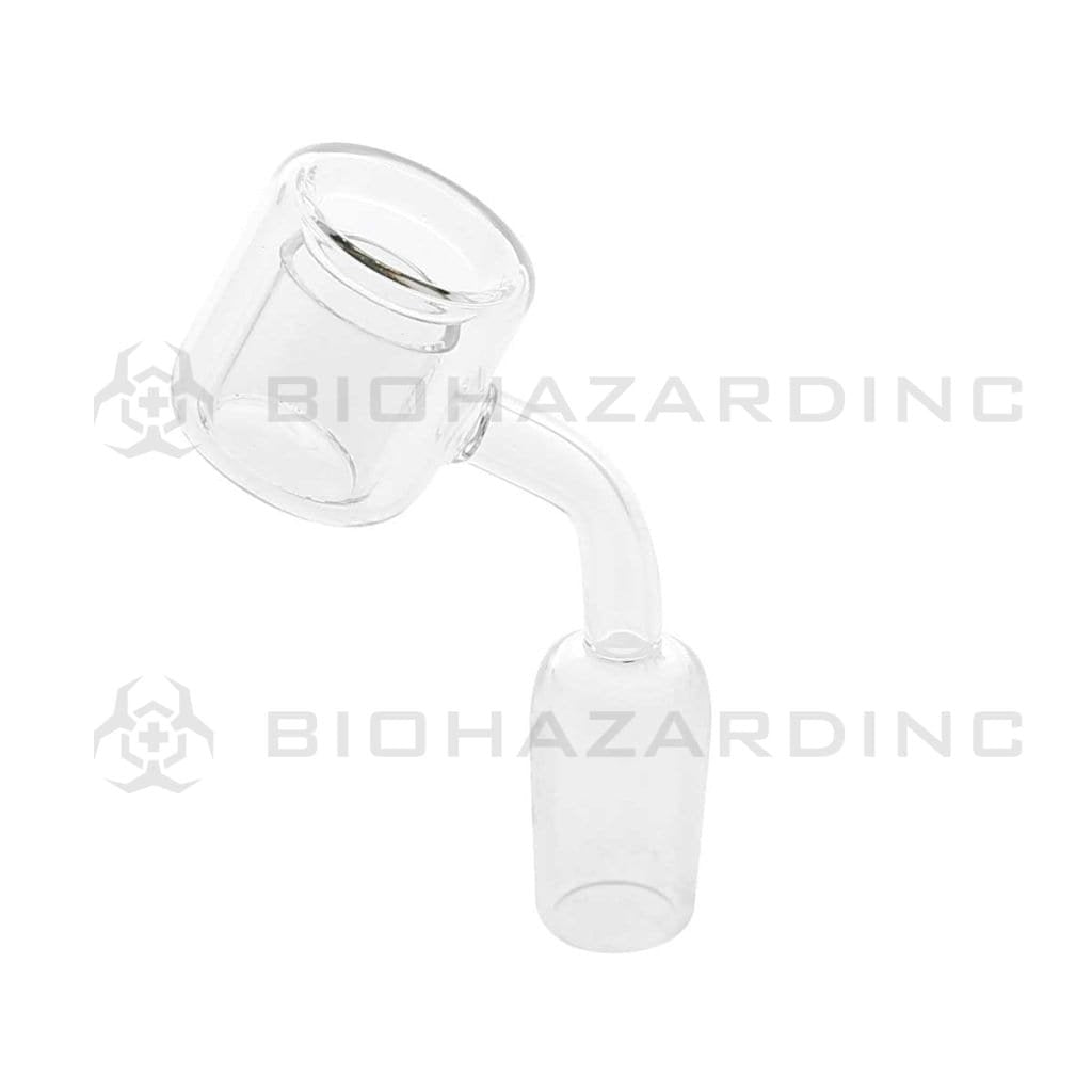 Biohazard Inc Quartz Banger 45° Thermal Quartz Banger - 19mm Male