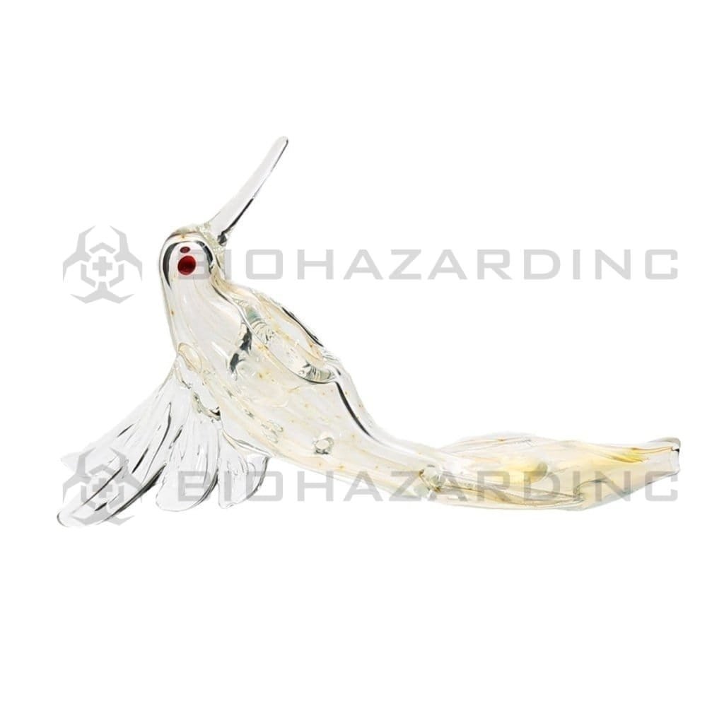 Biohazard Inc Novelty Hand Pipe 5" Flying Hummingbird Hand Pipe - Illuminati