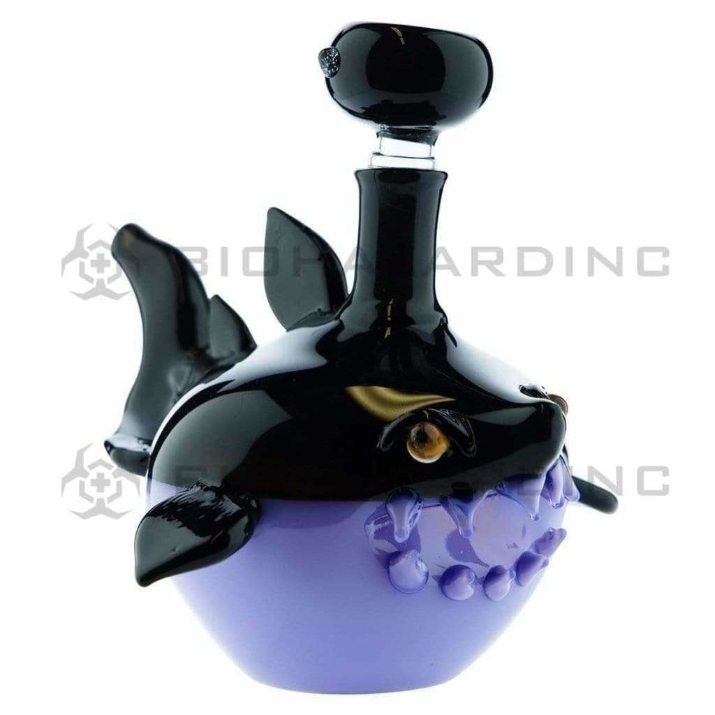 Biohazard Inc Novelty Hand Pipe 5" Slyme Shark -Assorted Colors