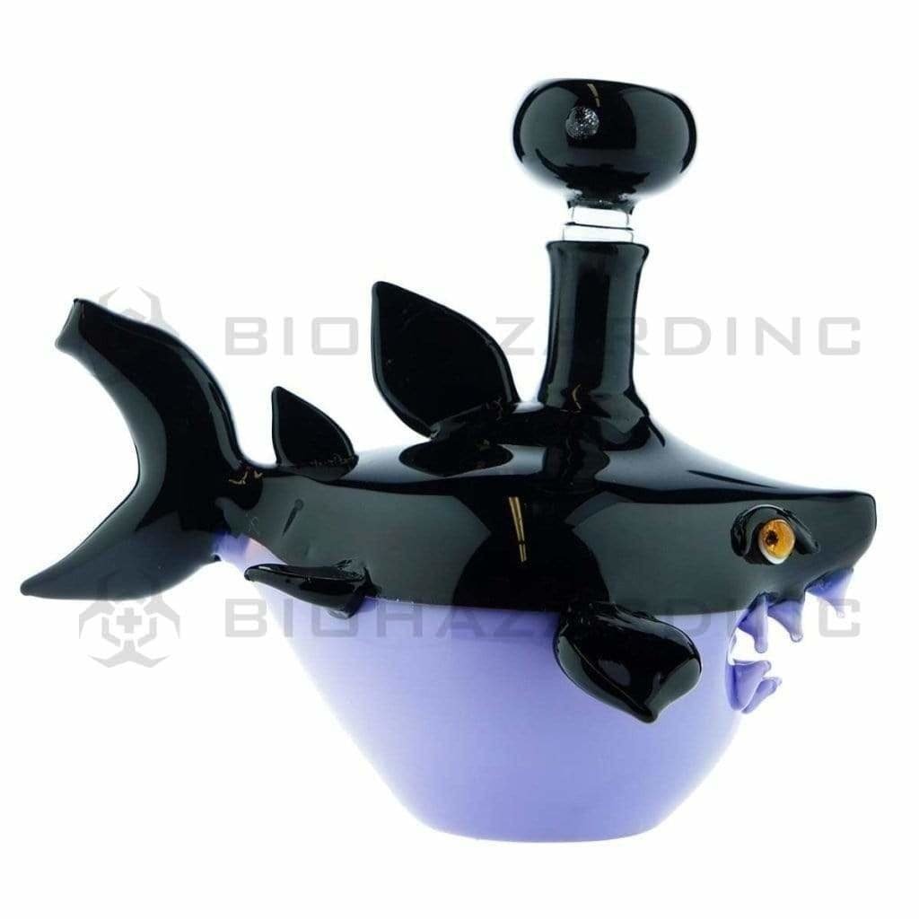 Biohazard Inc Novelty Hand Pipe 5" Slyme Shark -Assorted Colors