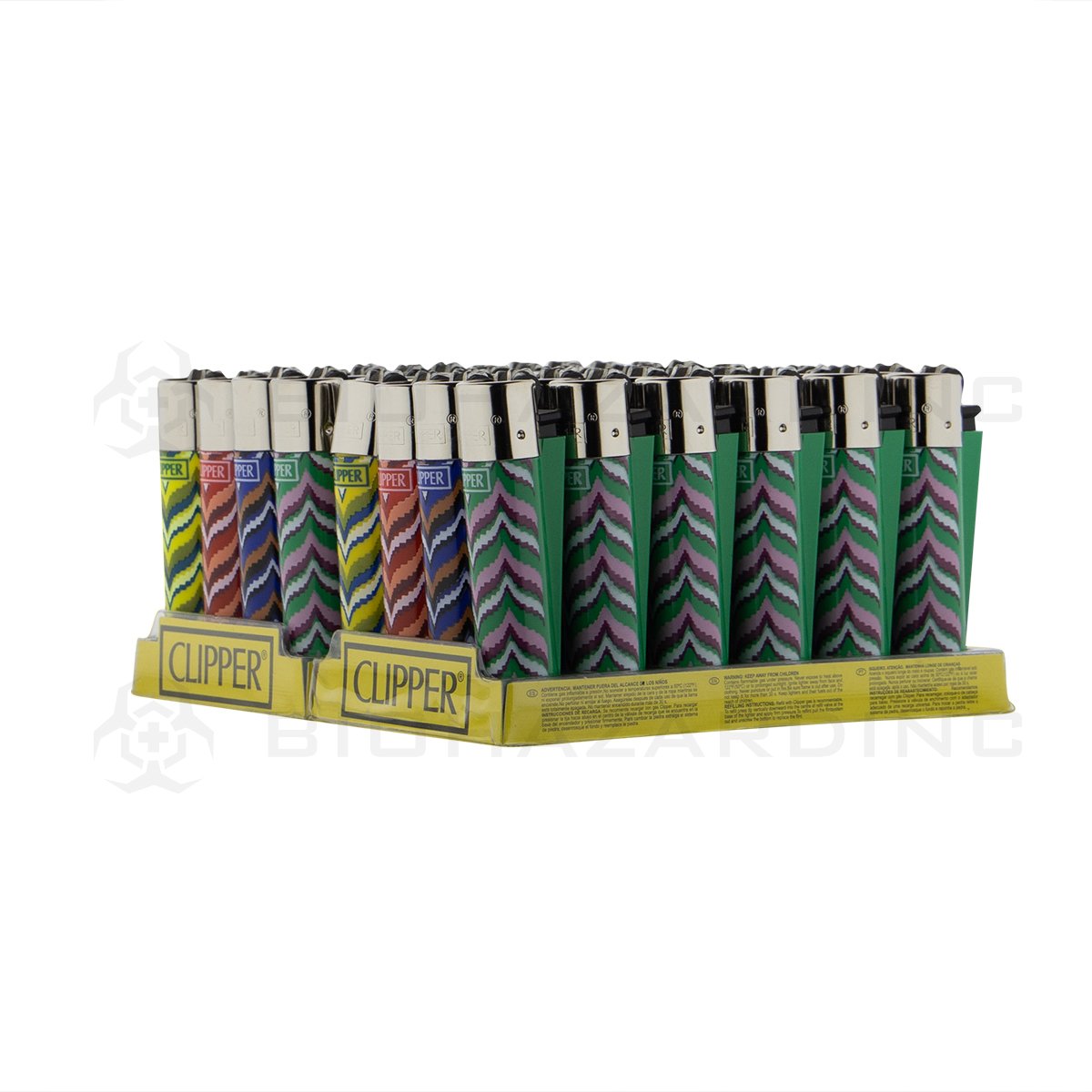 Clipper® | Marbled Zigzag Design | 48 Count