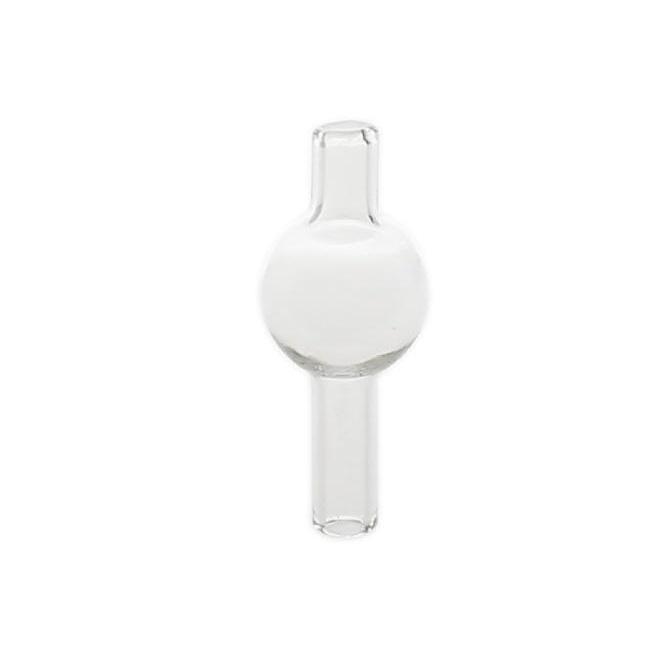 Round Clear Glass Carb Cap