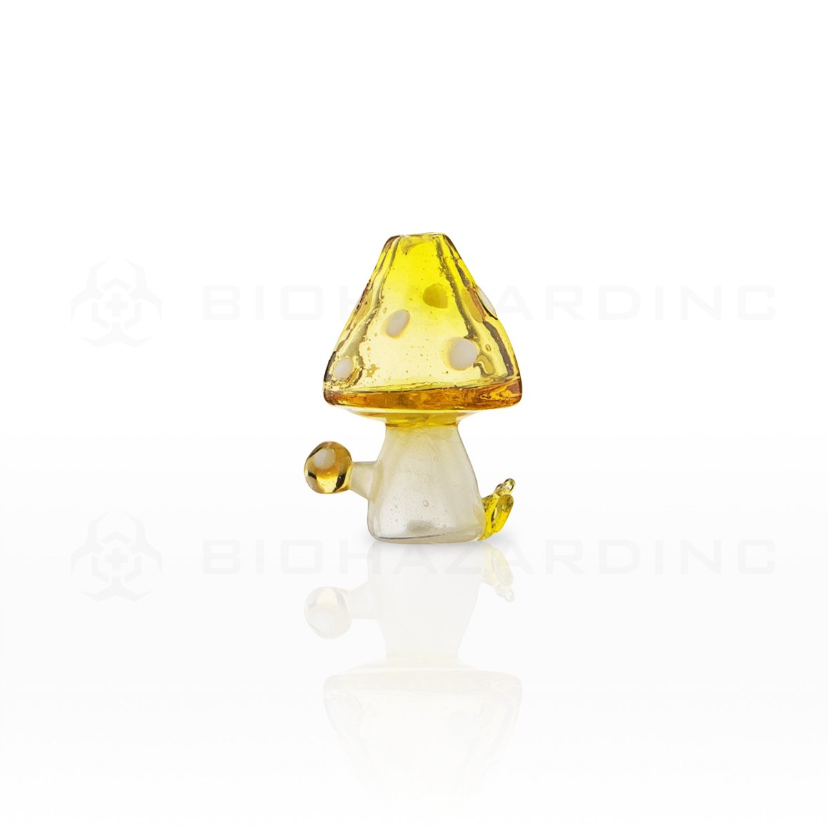 Glass Musroom Carb Cap | Amber