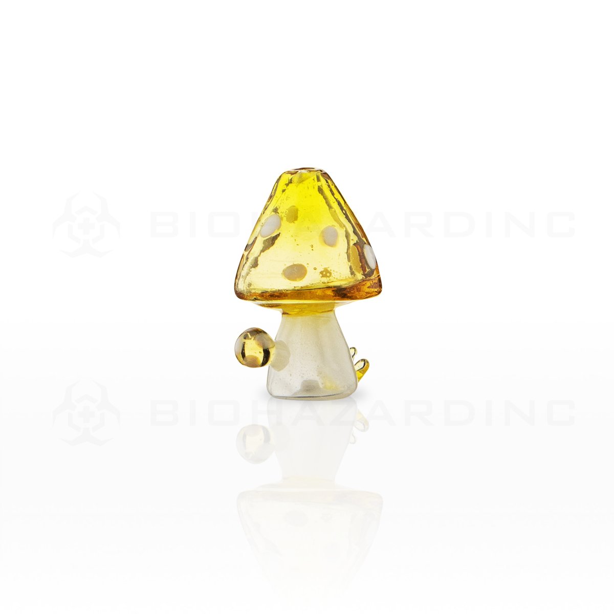 Glass Musroom Carb Cap | Amber