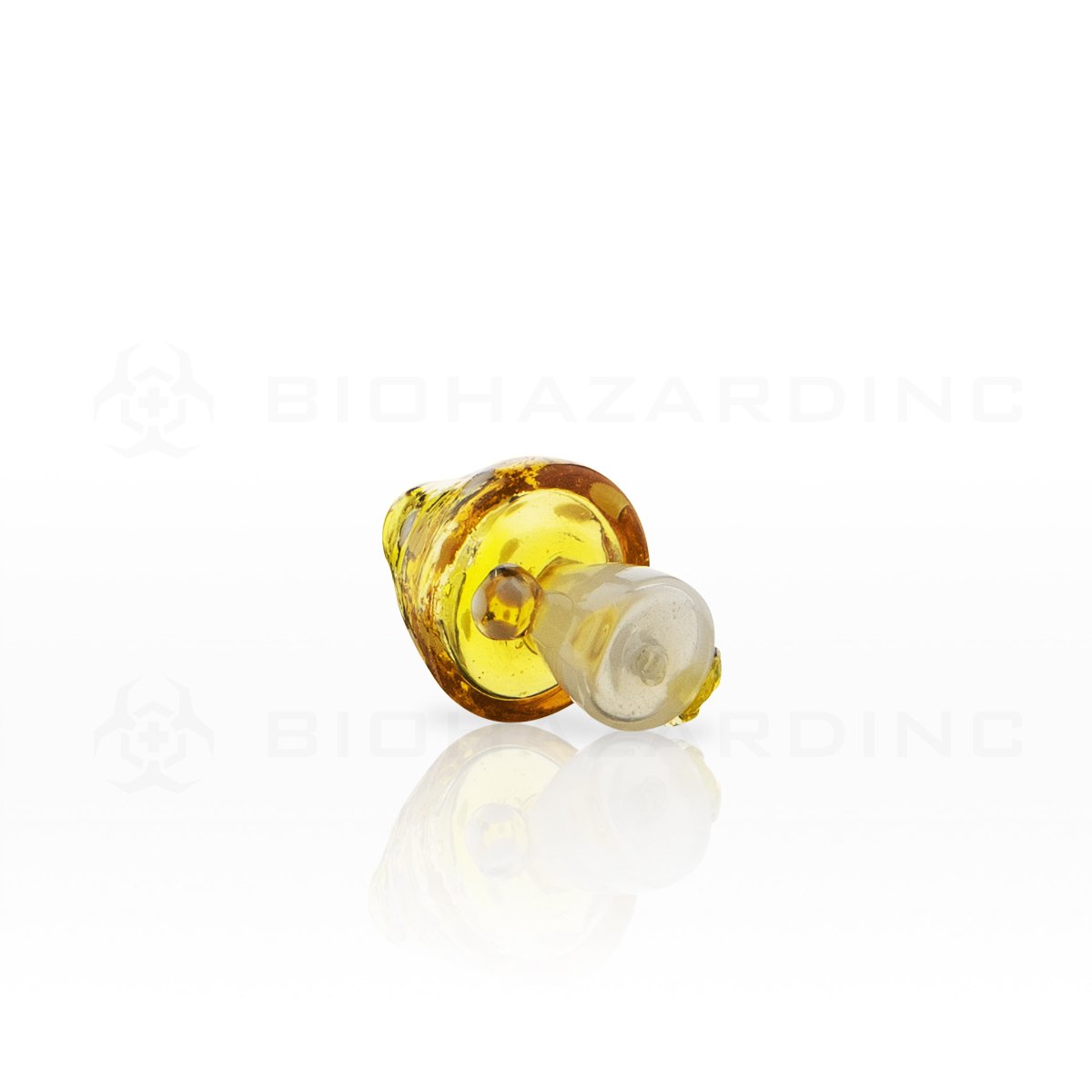 Glass Musroom Carb Cap | Amber