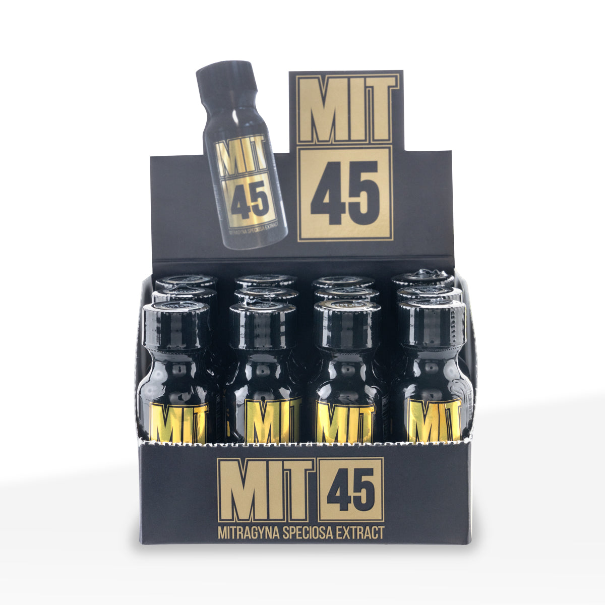 Kratom | MIT45 Gold Liquid Kratom | 12 Count Kratom Biohazard Inc