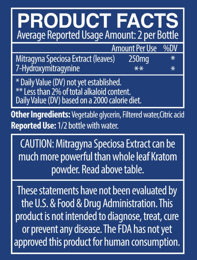 Kratom | MIT45 Blue Super K Kratom | 12 Count Kratom Biohazard Inc