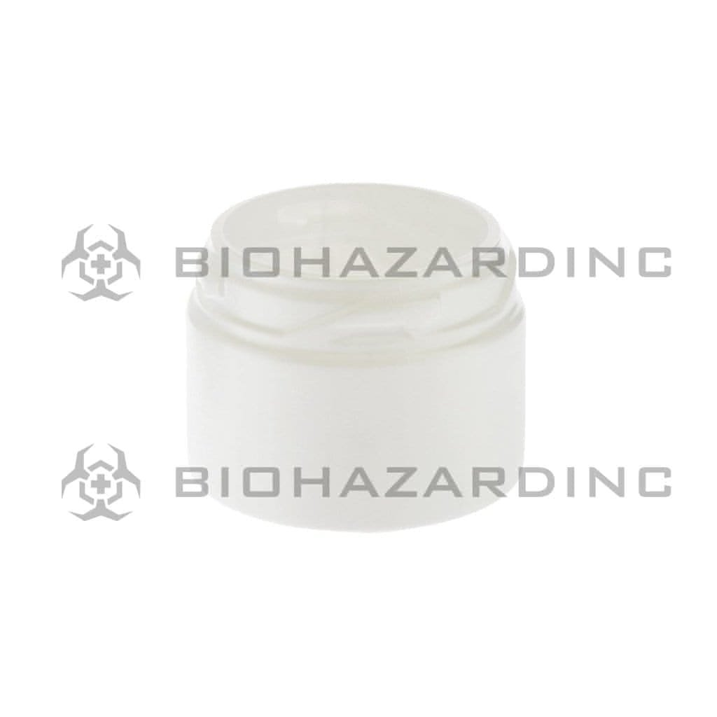 Biohazard Inc Child Resistant Jar 53 Dram Horizon Jar - 70mm - White - 216 Count