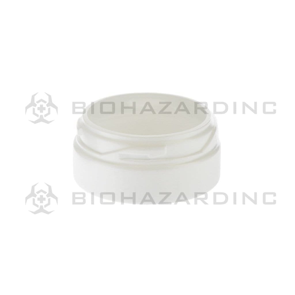 Biohazard Inc Child Resistant Jar 53 Dram Horizon Jar - 80mm - White - 225 Count