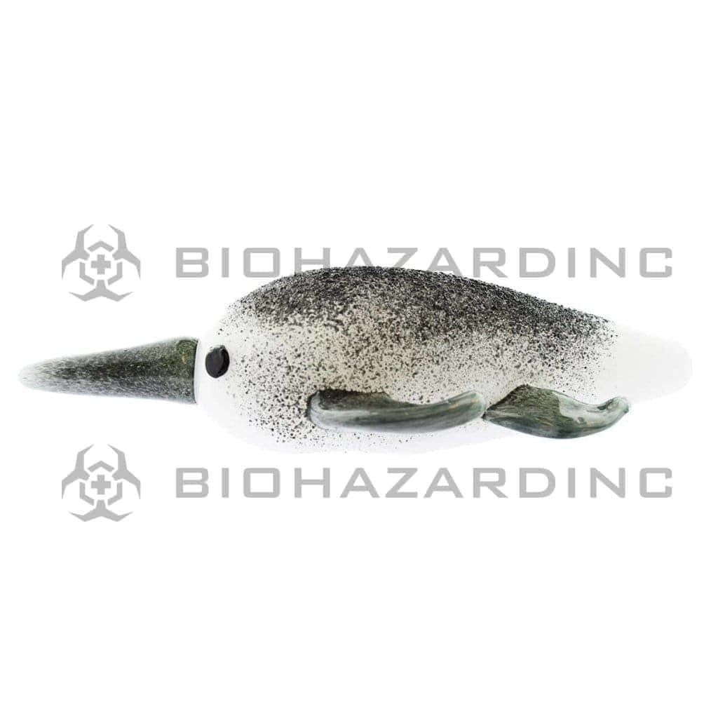 Biohazard Inc Novelty Hand Pipe 6" Narwhal Hand Pipe - Multi Color