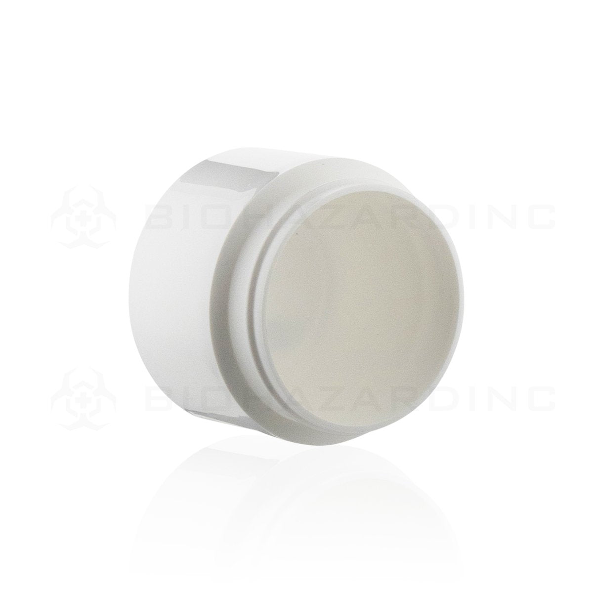 3 oz White Medical Grade Plastic Jars | 63mm | 385 Count