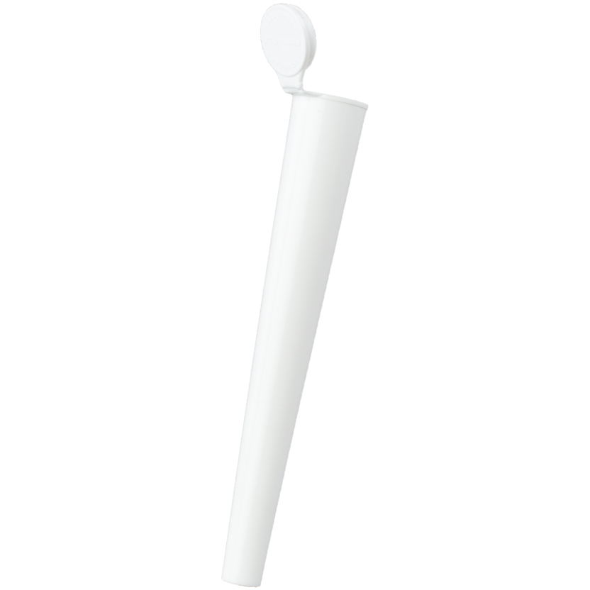 FUTUROLA® | White Cone Lock 1X Cylinder Storage Tubes | 1000 Count