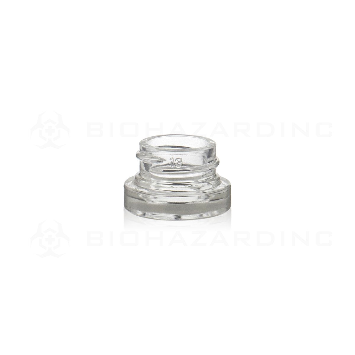5mL Clear Round Glass Concentrate Jars | 28mm | 126 Count