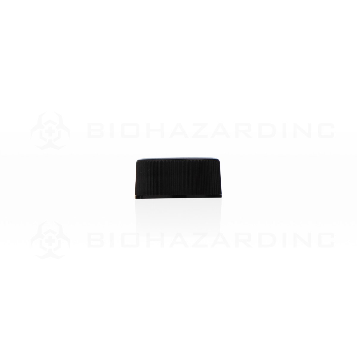 Black Polypropylene Plastic Cap | 20mm