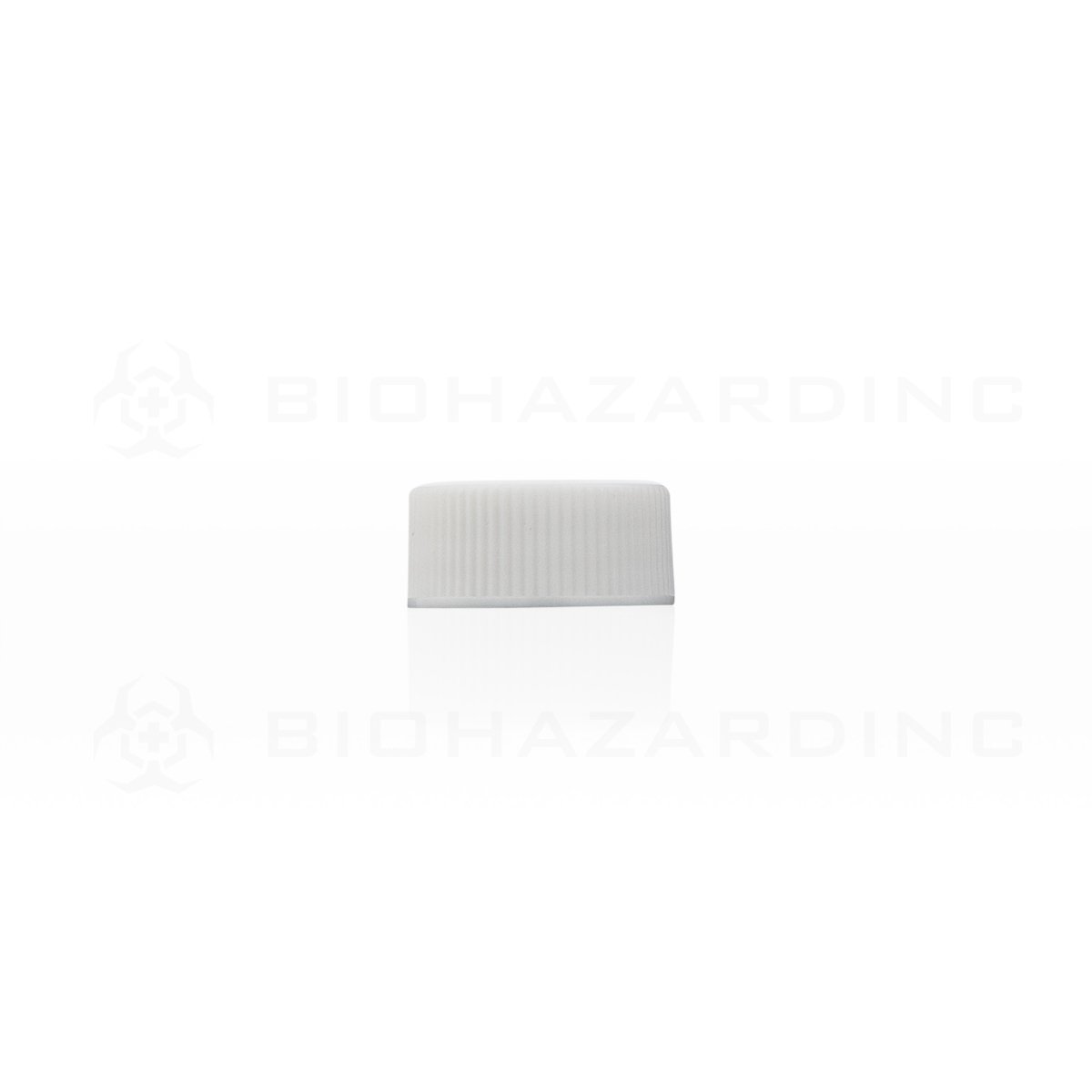 White Polypropylene Plastic Cap | 20mm