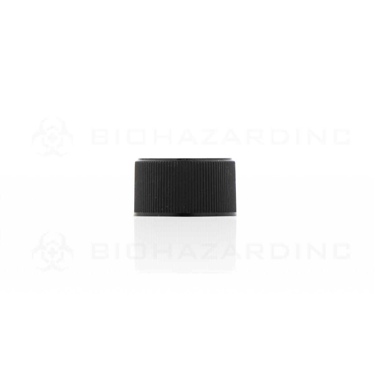 Black Plastic Cap | 24mm | Child Proof