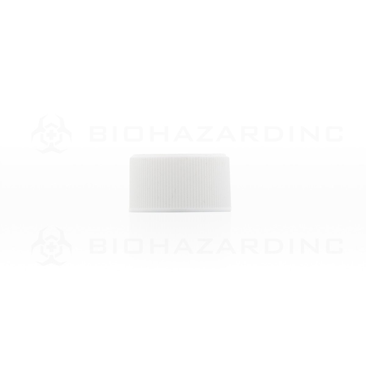 White Plastic Cap | 24mm | Child Proof
