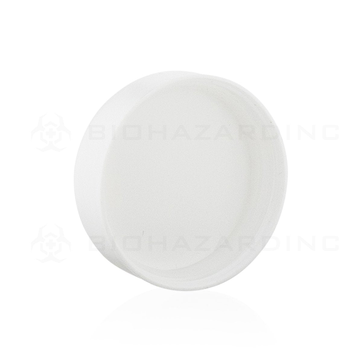 Matte White Plastic Dome Cap | 53mm | Child Resistant